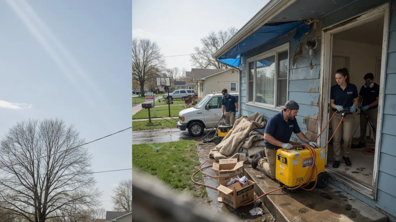 Basement Flood Cleanup in New Salem, MA near me